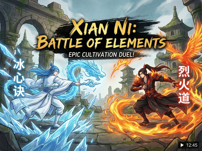 糖心vlog糖心vlog | 冰火双修对决视频解说精华版